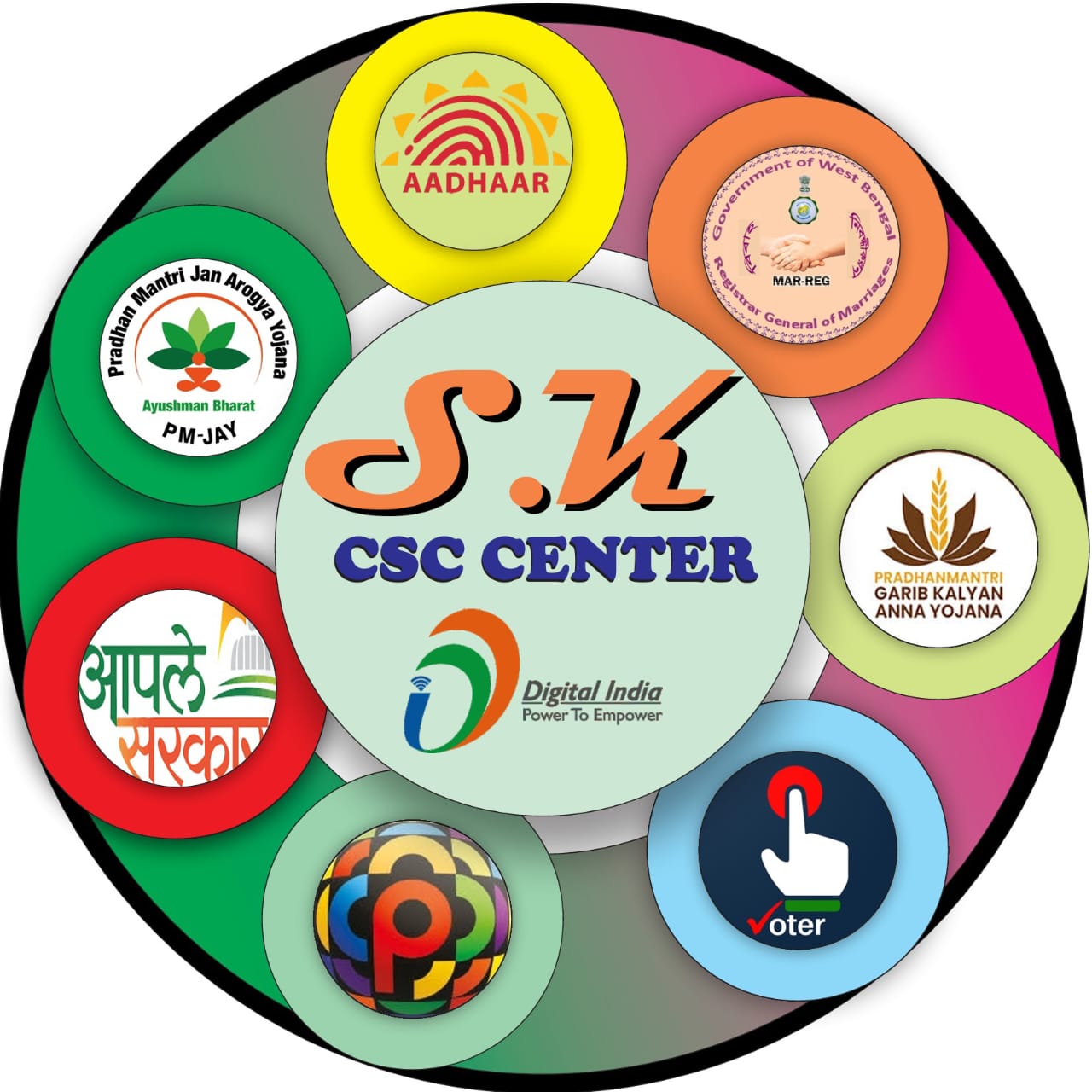 SK CSC CENTER logo